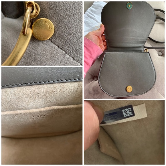 🚫⛔️SOLD⛔️🚫CHLOE Crocodile Embossed Nile Bag - Picture 5 of 9